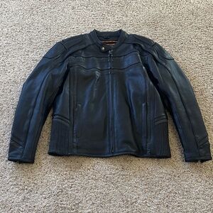 Milwaukee Leather Black Leather Men's Jacket
